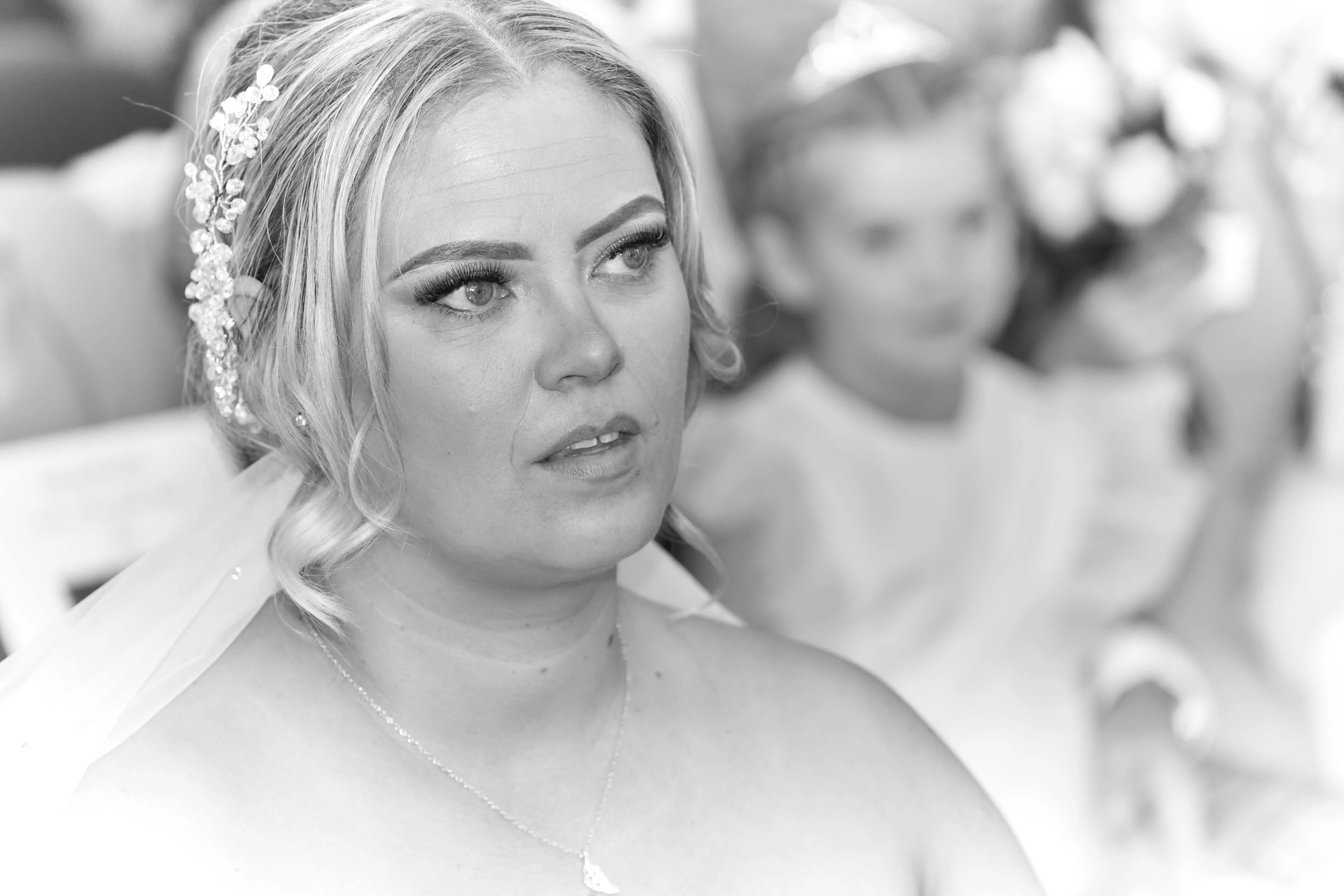 Beautiful Bride on her Wedding Day